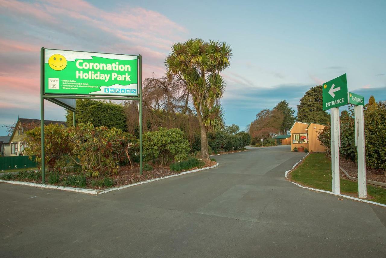 Coronation Park Holiday Park Ashburton Exterior photo